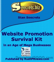 Seecrets.biz Website Promotion Survival Kit screenshot